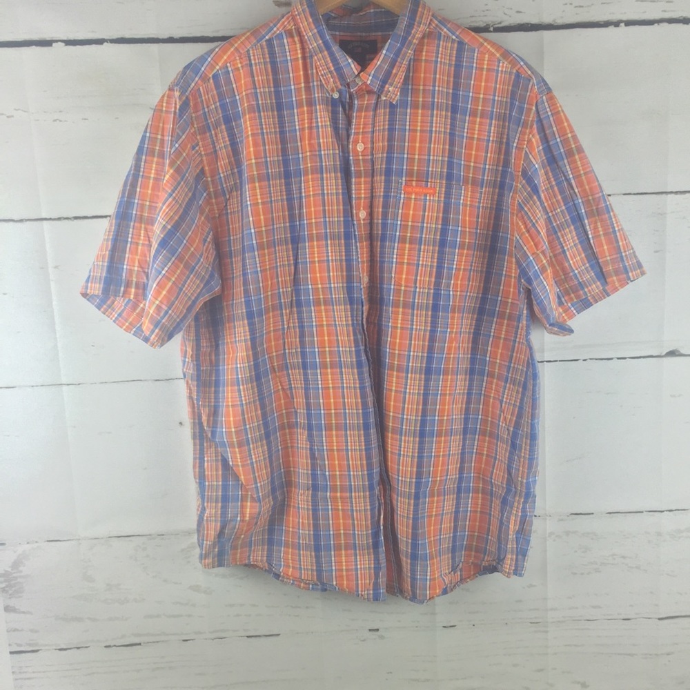 US polo ASSN Mens XL plaid button down shirt